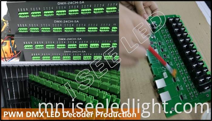 dmx led decoder